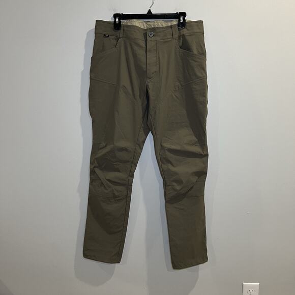 KUHL Renegade Rock Pant Men’s Size 36x34 Cargo Lightweight Burnt Olive Pants - Picture 1 of 6